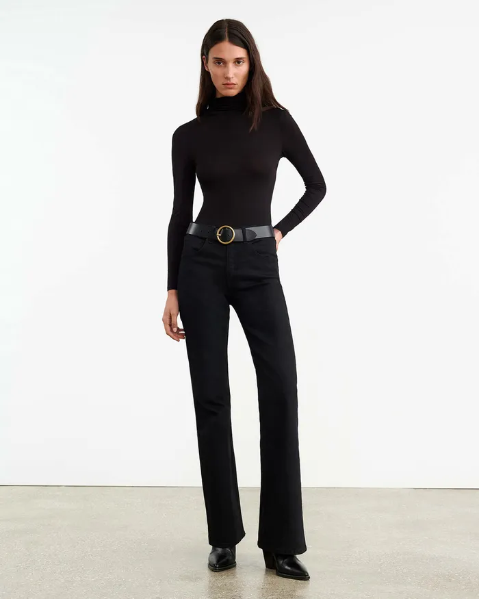 Tops Women KERIA TURTLENECK Black Nili Lotan