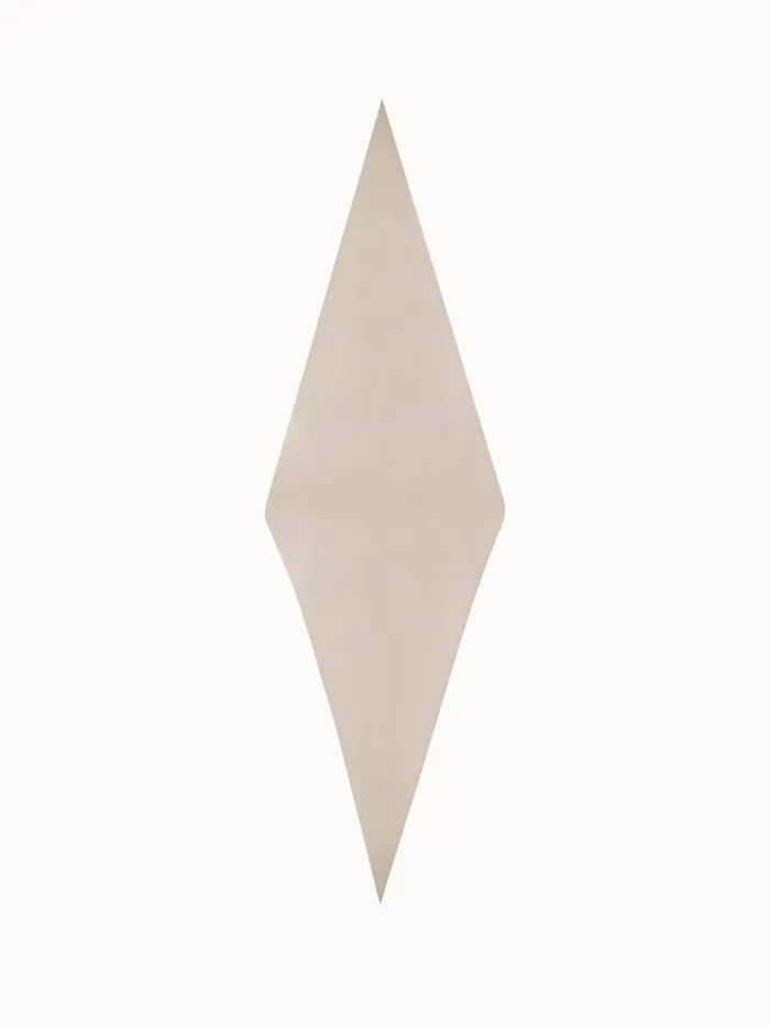 Trapezoid Shaped Scarf From Cashmere Silk Beige Women Akris Cashmere