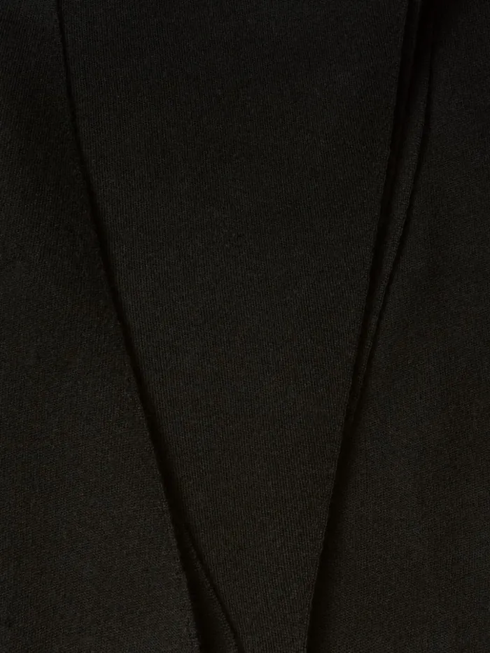 Trapezoid Shaped Scarf From Cashmere Silk Black Women Akris Cashmere