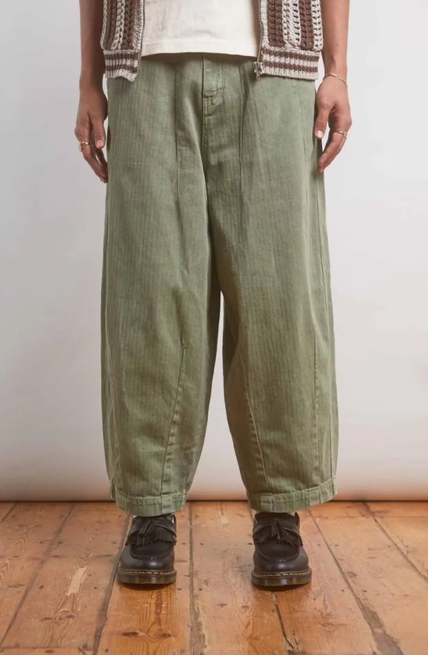 Trousers Men Jaded London Khaki Balloon Pants