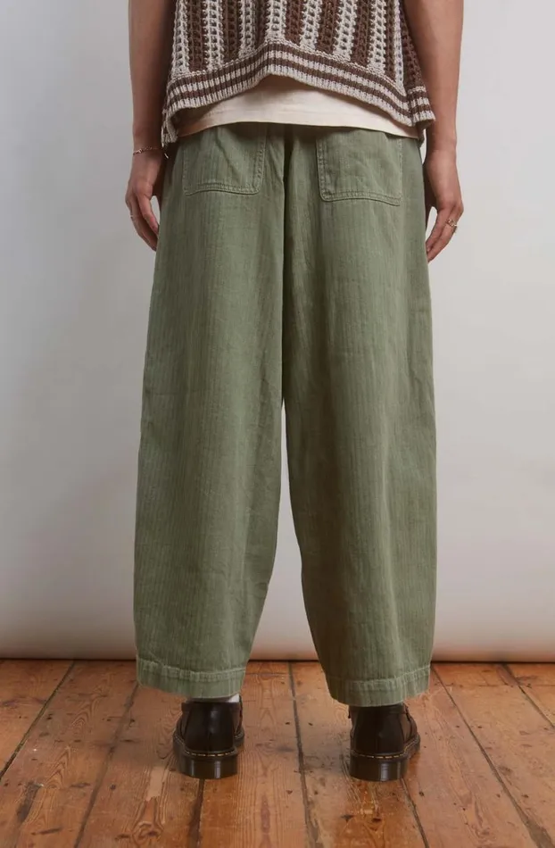 Trousers Men Jaded London Khaki Balloon Pants