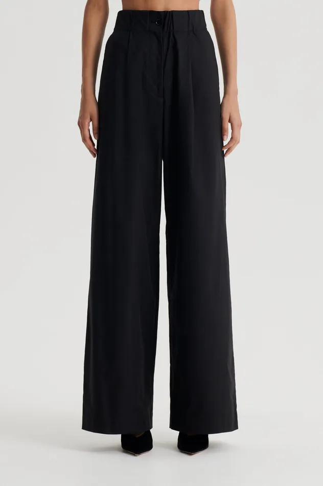 Trousers Women Scanlan Theodore PLEAT CARGO TROUSER BLACK Trousers Women Scanlan Theodore PLEAT CARGO TROUSER BLACK