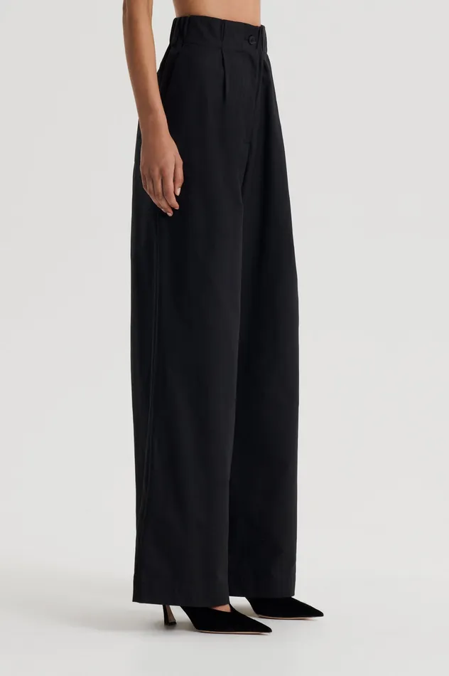Trousers Women Scanlan Theodore PLEAT CARGO TROUSER BLACK Trousers Women Scanlan Theodore PLEAT CARGO TROUSER BLACK