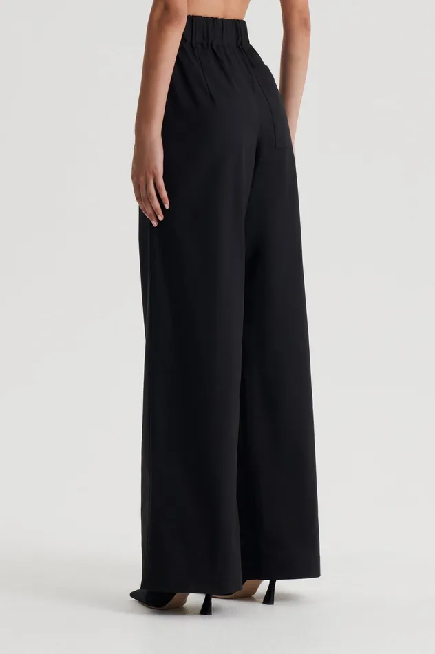 Trousers Women Scanlan Theodore PLEAT CARGO TROUSER BLACK Trousers Women Scanlan Theodore PLEAT CARGO TROUSER BLACK