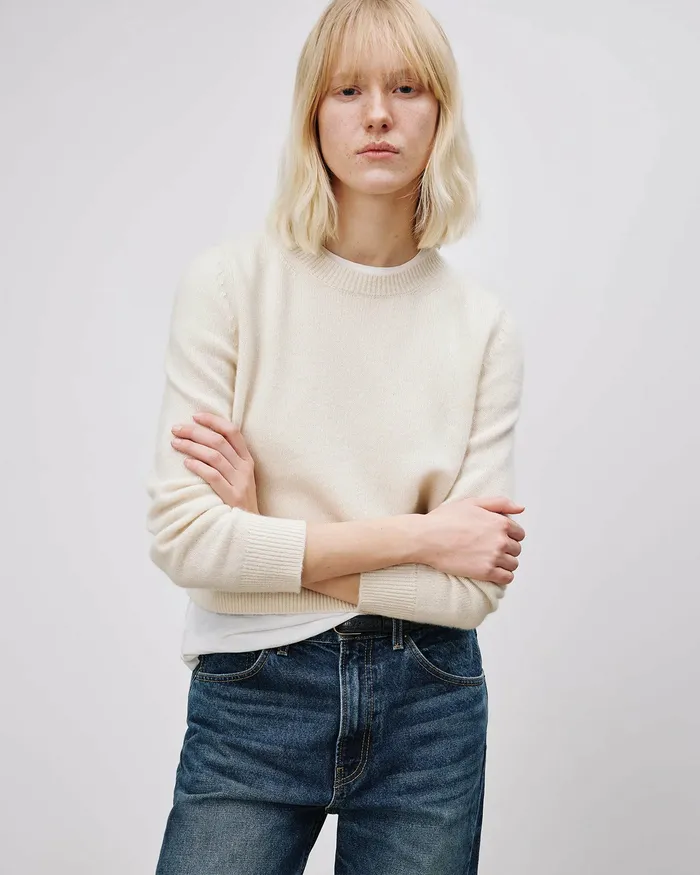 VENUS SWEATER Dark Navy Women Knits and Sweaters Nili Lotan