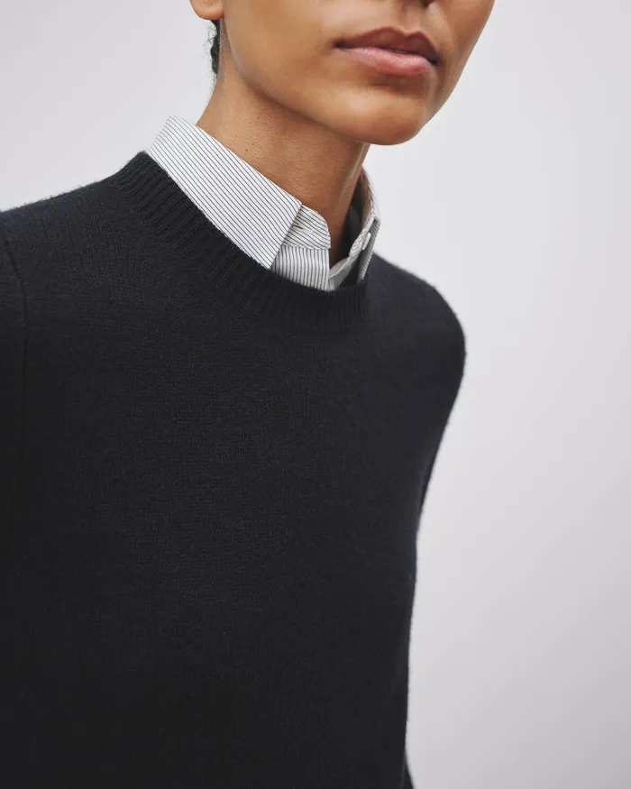 VENUS SWEATER Dark Navy Women Knits and Sweaters Nili Lotan