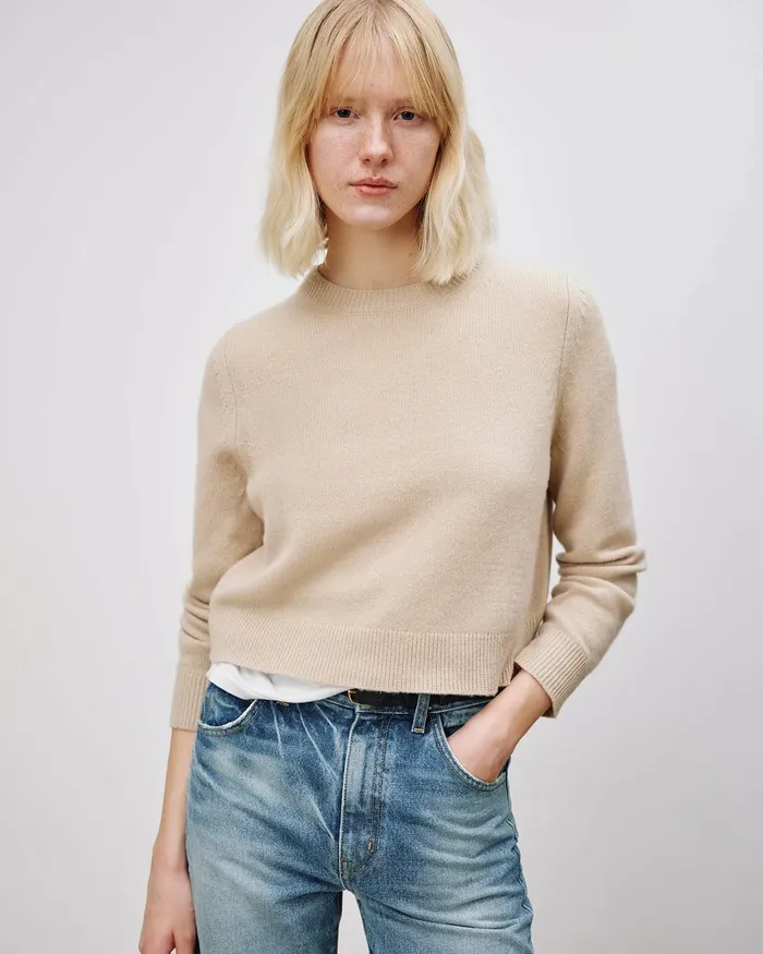 VENUS SWEATER Dark Navy Women Knits and Sweaters Nili Lotan