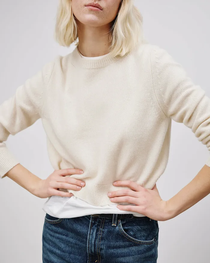 VENUS SWEATER Dark Navy Women Knits and Sweaters Nili Lotan