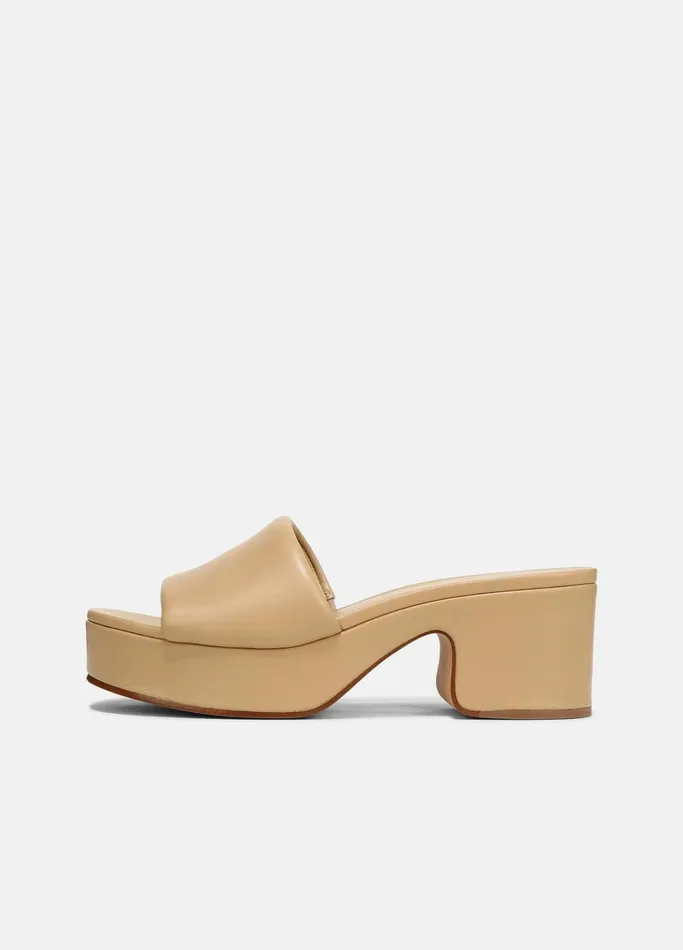 Vince Heels Women Margo Platform Sandal Blonde