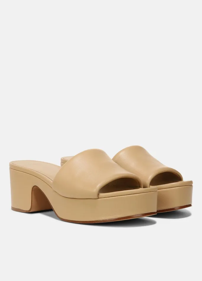 Vince Heels Women Margo Platform Sandal Blonde