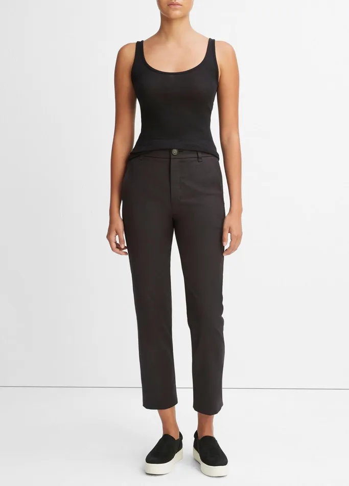 Vince Pants and Shorts Women Cigarette Trouser Black
