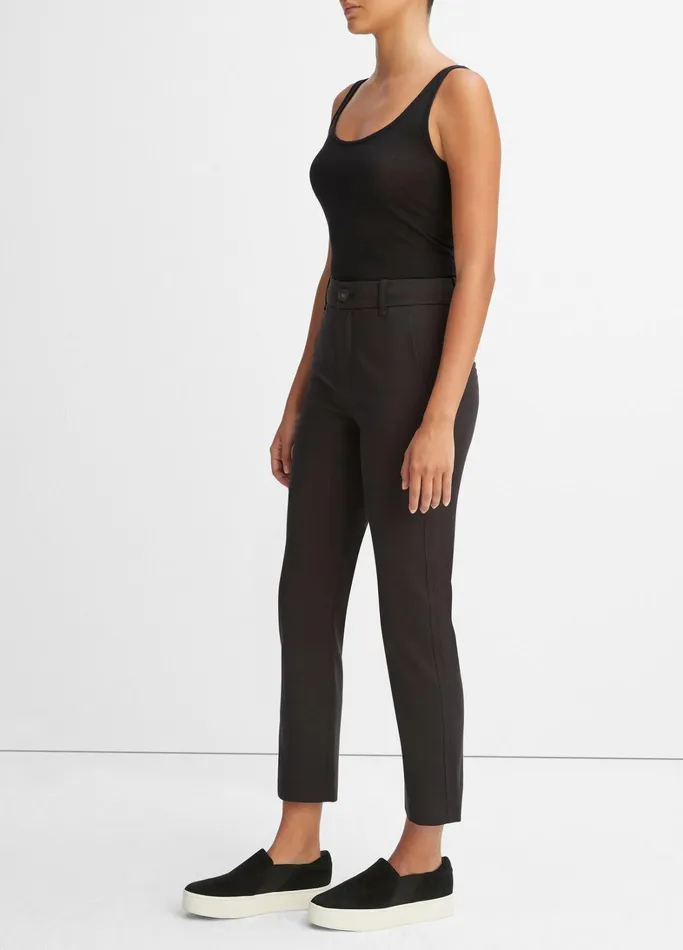 Vince Pants and Shorts Women Cigarette Trouser Black