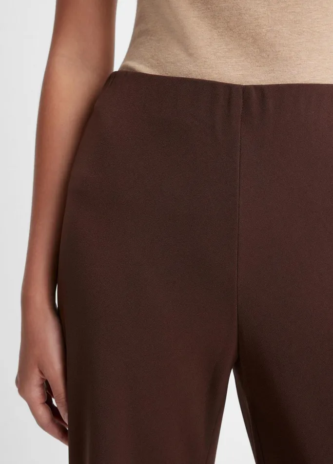 Vince Pants and Shorts Women HighWaist Bias Pant Nut Umber