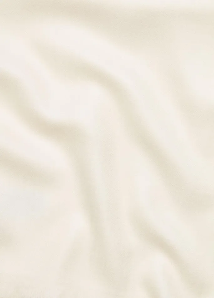 Vince Scarves Hats and Gloves Women Lightweight Cashmere Scarf Optic White