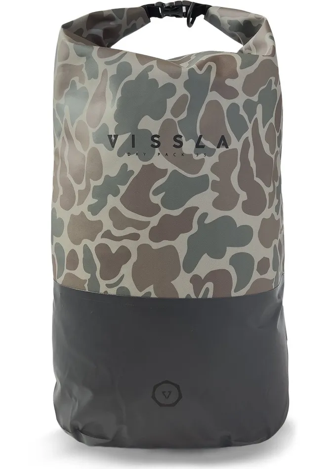 Vissla Bags Men 7 Seas 35L Dry Backpack Camo