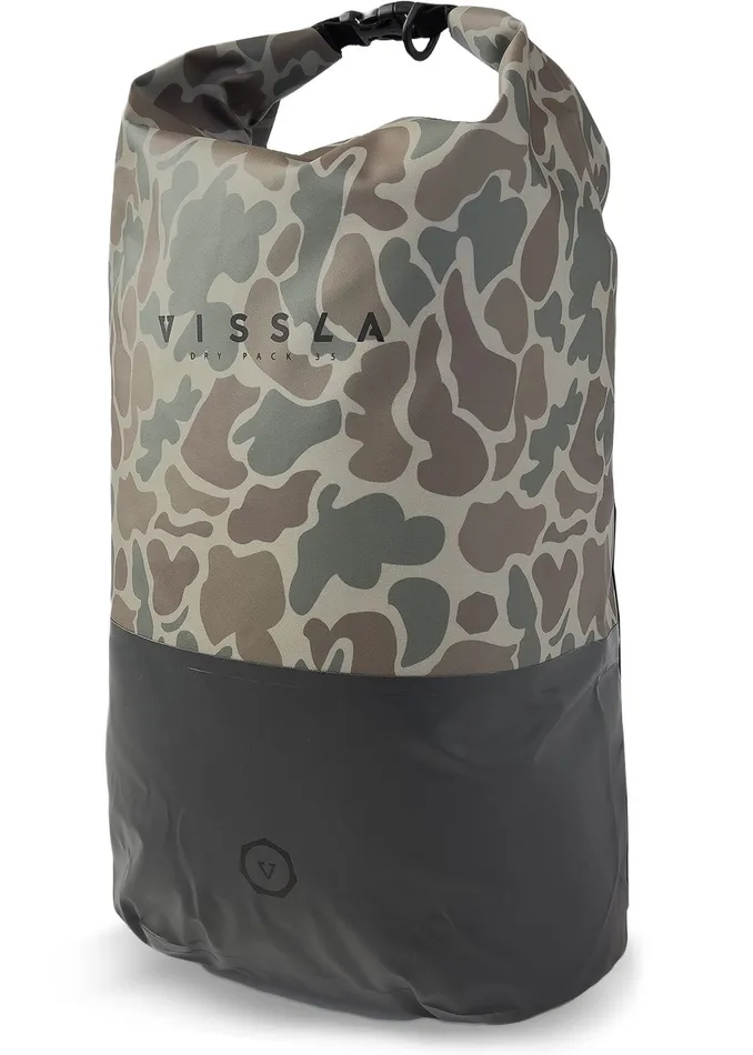 Vissla Bags Men 7 Seas 35L Dry Backpack Camo Vissla Bags Men 7 Seas 35L Dry Backpack Camo