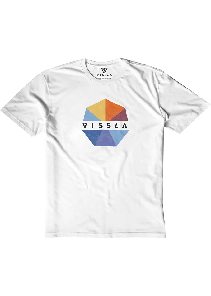 Vissla Clothing Youth Spectrum Ii Boys Tee White