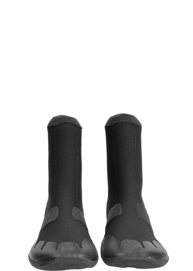 Vissla High Seas 5Mm Round Toe Wetsuit Bootie Black Men High Seas Wetsuits Vissla High Seas 5Mm Round Toe Wetsuit Bootie Black Men High Seas Wetsuits