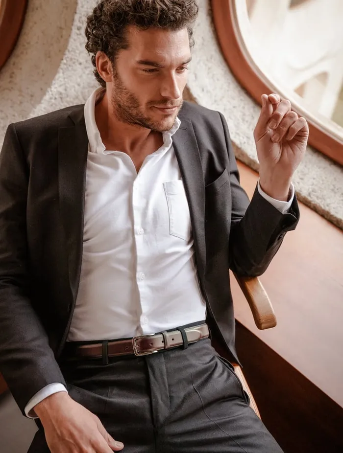 Wagram Intense Brown Men Bobbies Belts