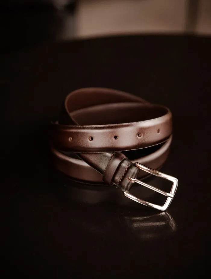 Wagram Intense Brown Men Bobbies Belts