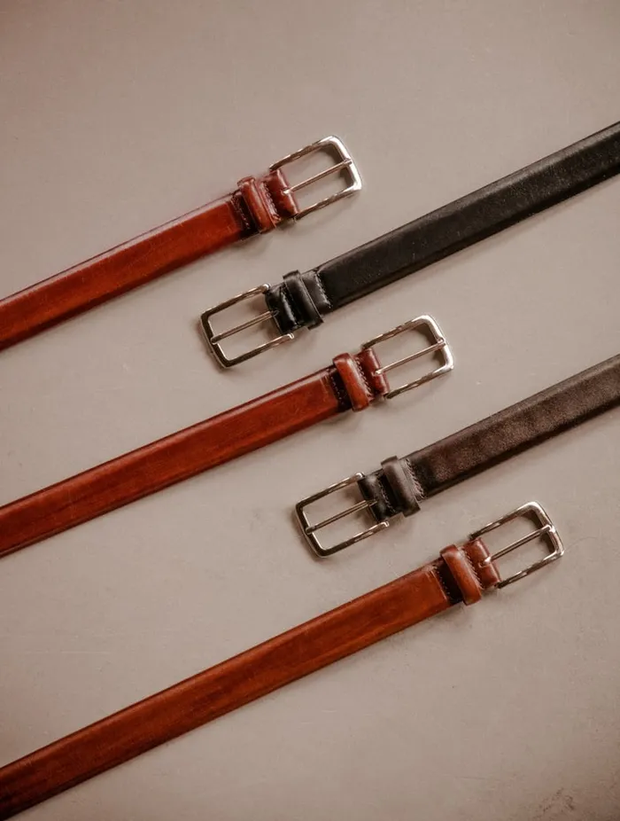 Wagram Intense Brown Men Bobbies Belts