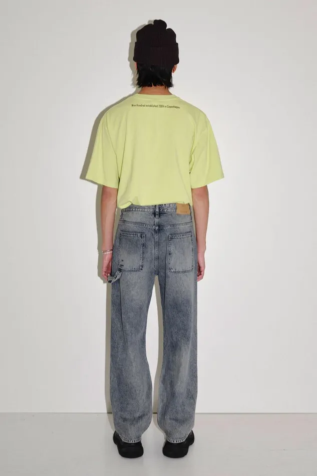 Walker Logo 8211 Seam Blue Men Won Hundred Jeans
