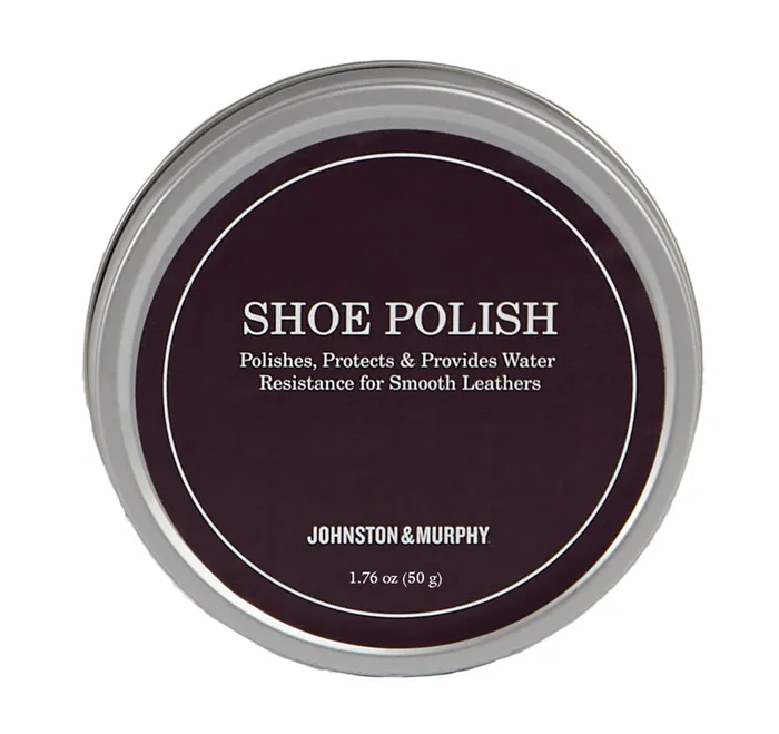 Wax Polish Black Men Shoe Care and Accessories Johnston and Murphy