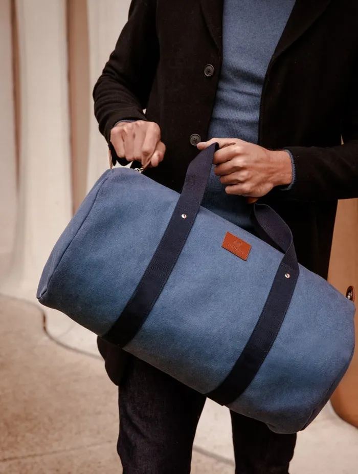 Wembley Bleu De Nmes Men Bobbies Travel Bags