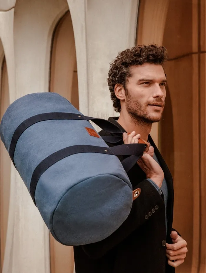 Wembley Bleu De Nmes Men Bobbies Travel Bags