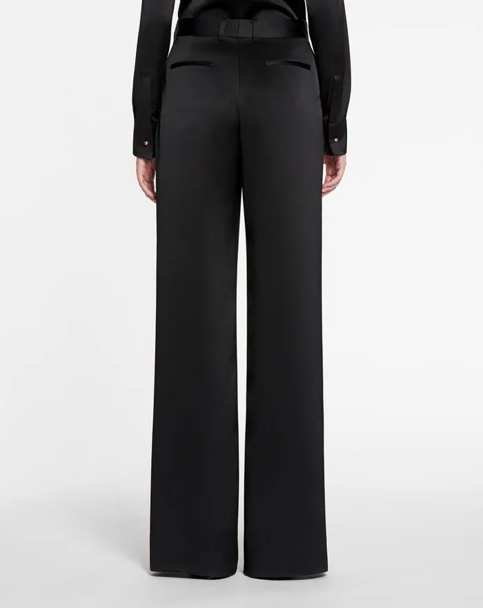 Wideleg Tailored Pants Black Women Lanvin Pants Wideleg Tailored Pants Black Women Lanvin Pants