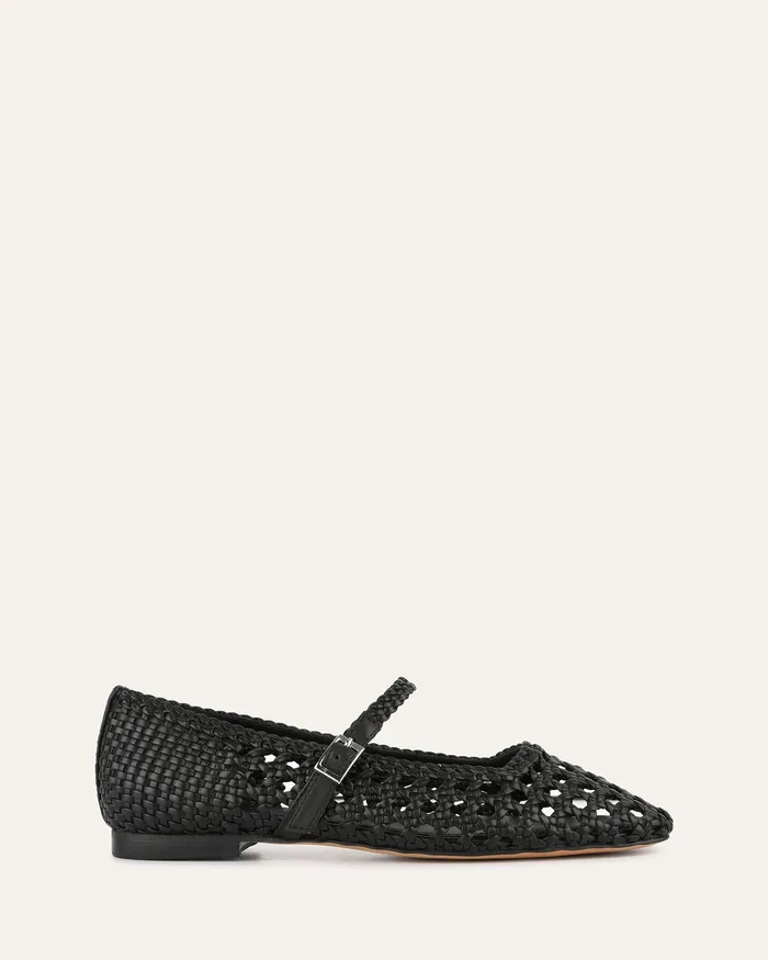 Willis casual flats black leather Women BALLET jomercer