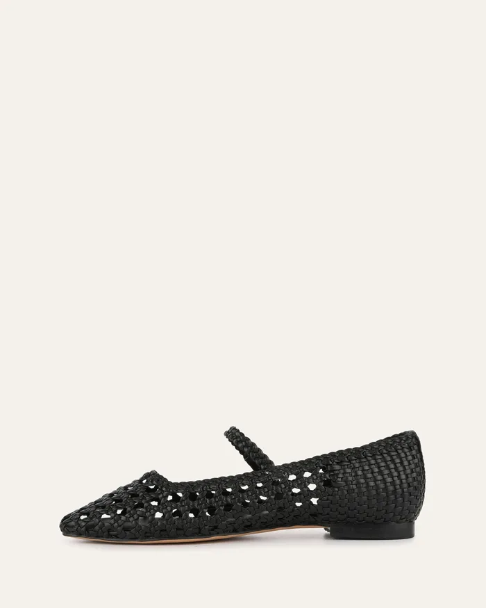 Willis casual flats black leather Women BALLET jomercer