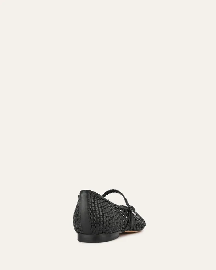 Willis casual flats black leather Women BALLET jomercer