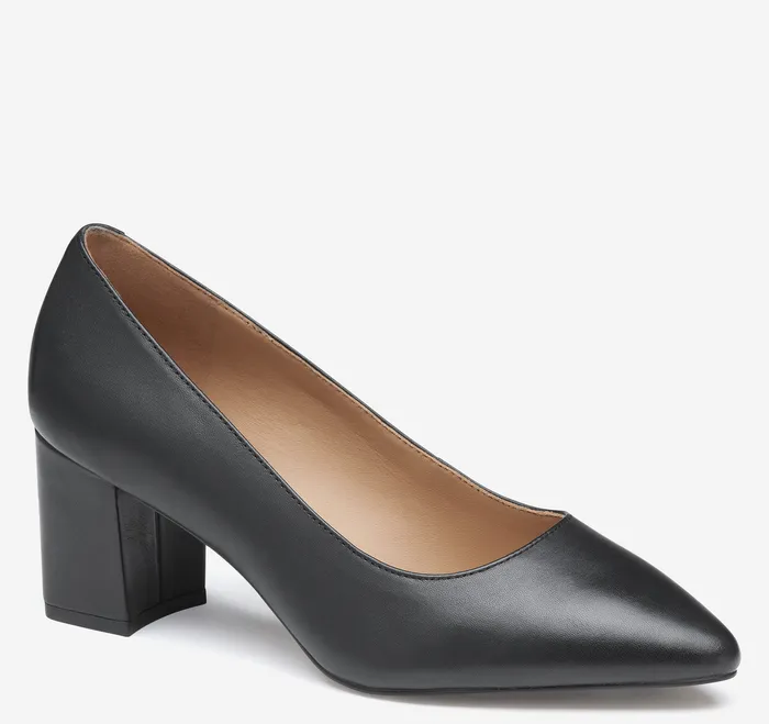 Women8217s Shoes Women Johnston and Murphy Vicki Pump Black Glove Leather
