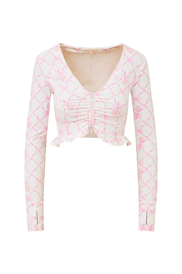Women Active LoveShackFancy Medway Zip Sweetheart Pink