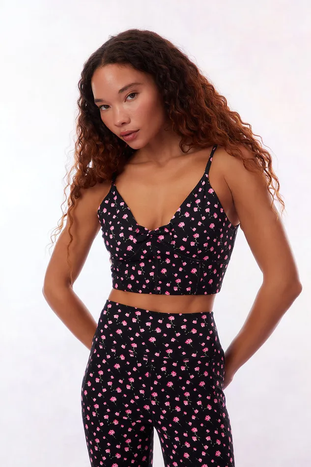 Women Active LoveShackFancy Ridgeson Active Bra Belle Reverie Ditsy