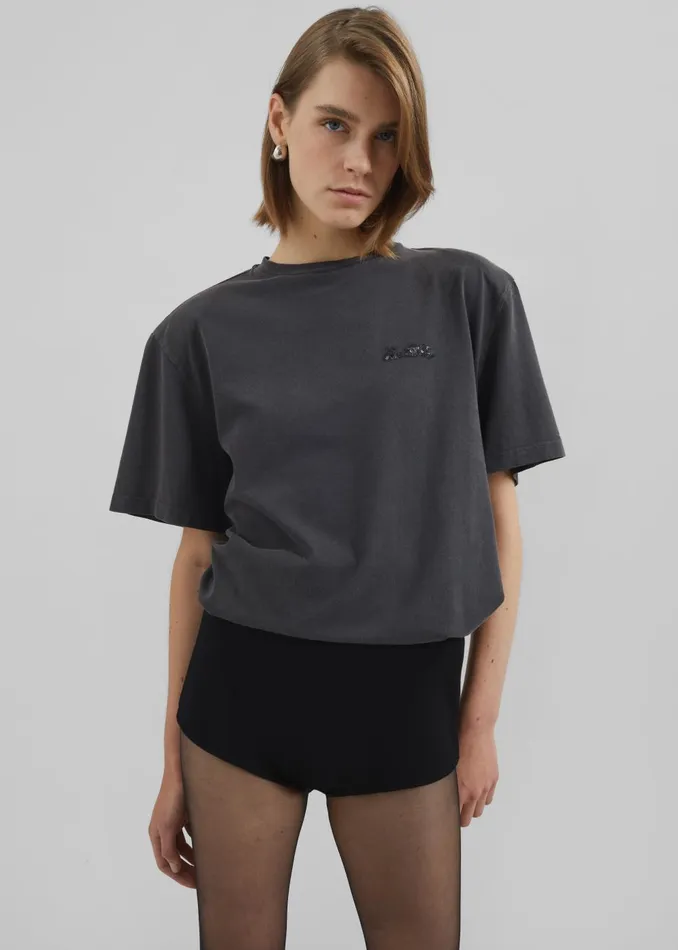 Women Alissa Knit Briefs 8211 Black The Frankie Shop Loungewear