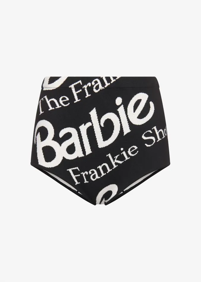Women Alissa Knit Briefs X Barbie 8211 Black The Frankie Shop Bottoms