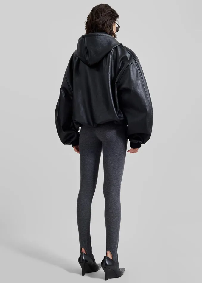 Women Alondra Leggings 8211 Dark Grey The Frankie Shop Bottoms