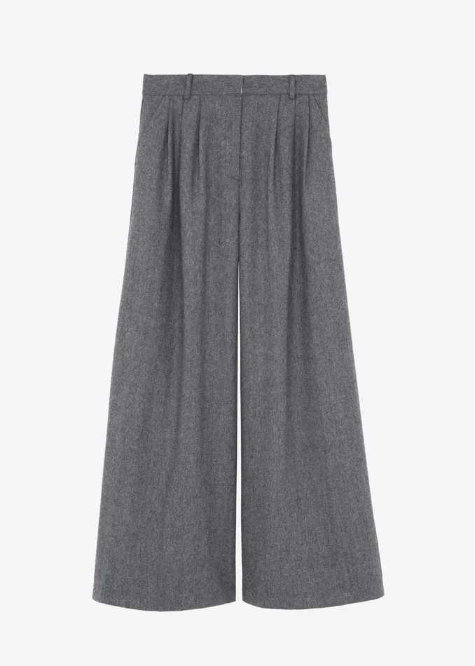 Women Aminah Trousers 8211 Grey The Frankie Shop Bottoms