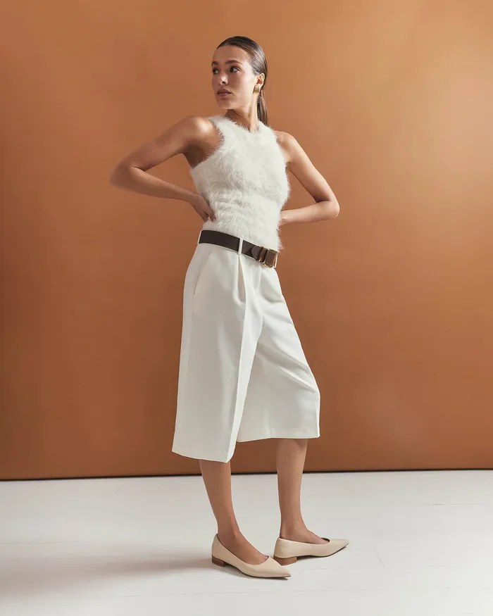 Women Anita dress flat sand leather BALLET jomercer