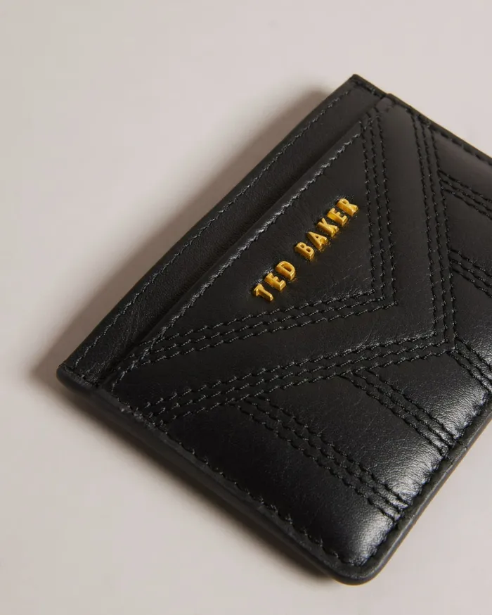 Women AYANI 8211 Quilted Leather Card Holder Black Ted Baker Purses and Cardholders Women AYANI 8211 Quilted Leather Card Holder Black Ted Baker Purses and Cardholders