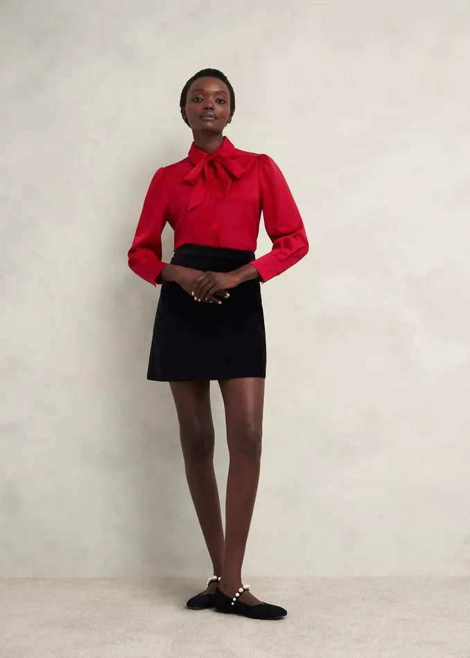 Women Ballerinas Hobbs Chrissy Pearl Mary Janes Black Pearl