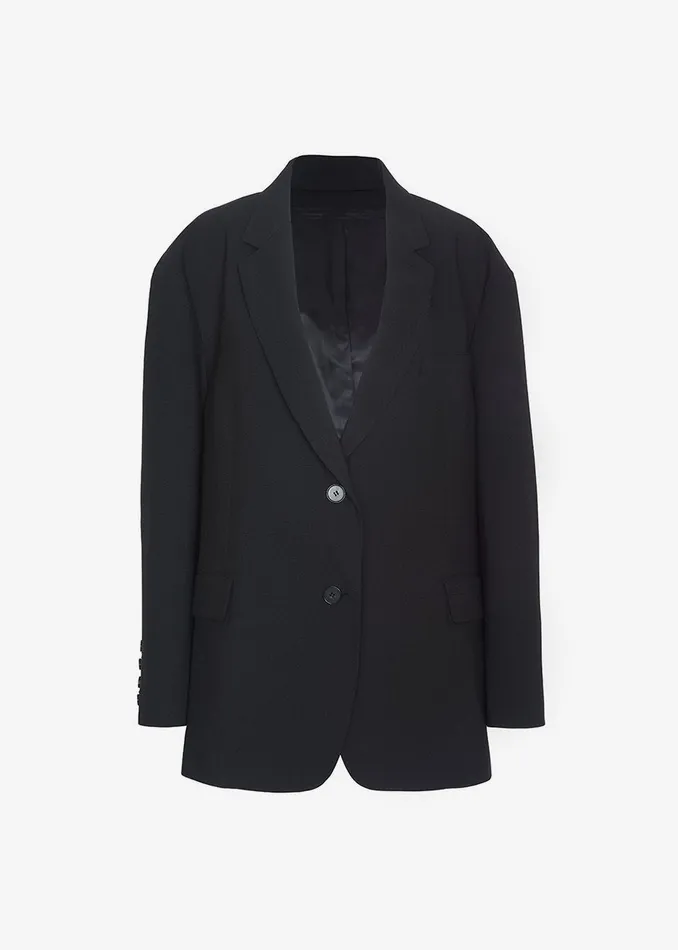 Women Bea Blazer 8211 Black The Frankie Shop Outerwear