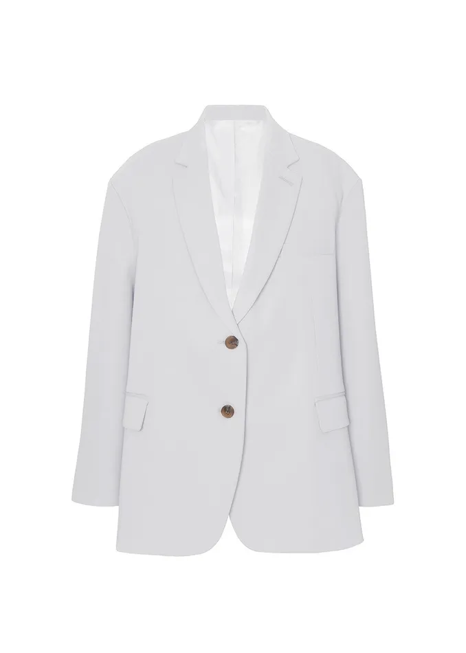 Women Bea Blazer 8211 Grey The Frankie Shop Outerwear