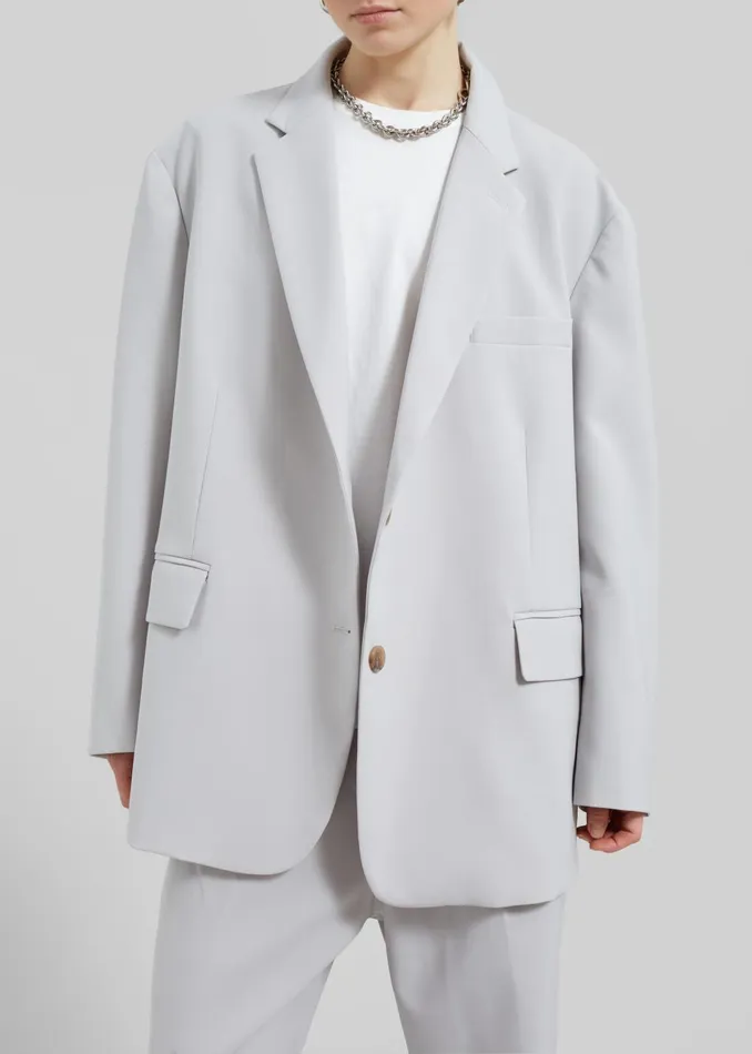 Women Bea Blazer 8211 Grey The Frankie Shop Outerwear