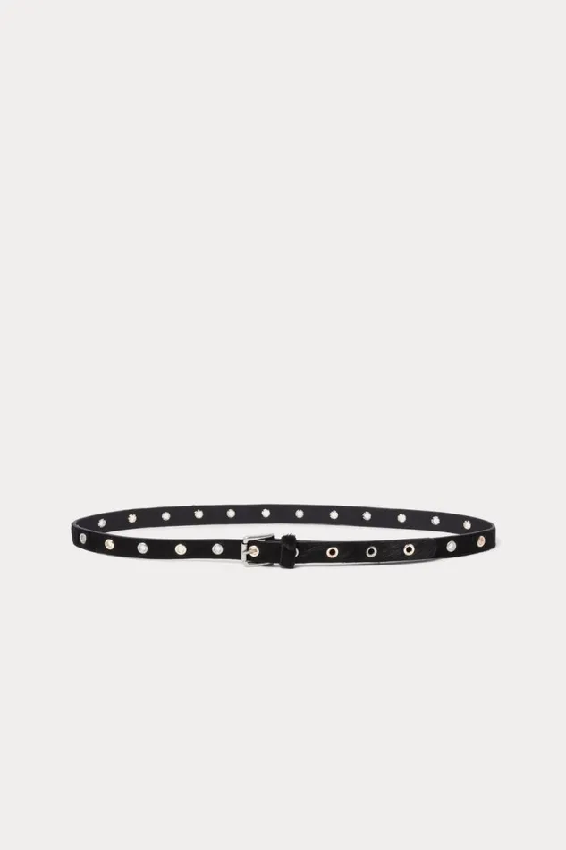 Women Belts Rachel Comey Eyelet Lyon Belt Black