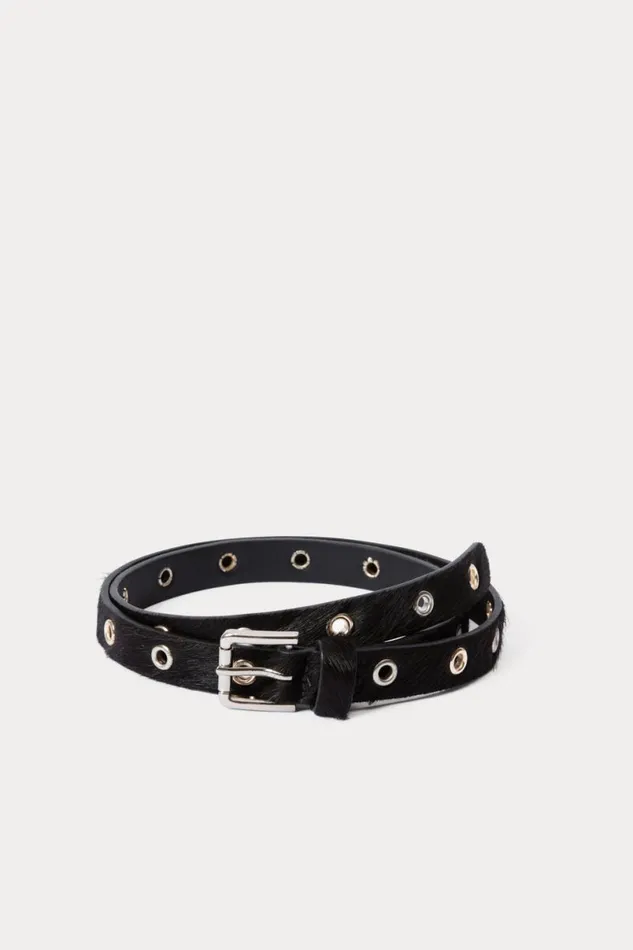 Women Belts Rachel Comey Eyelet Lyon Belt Black