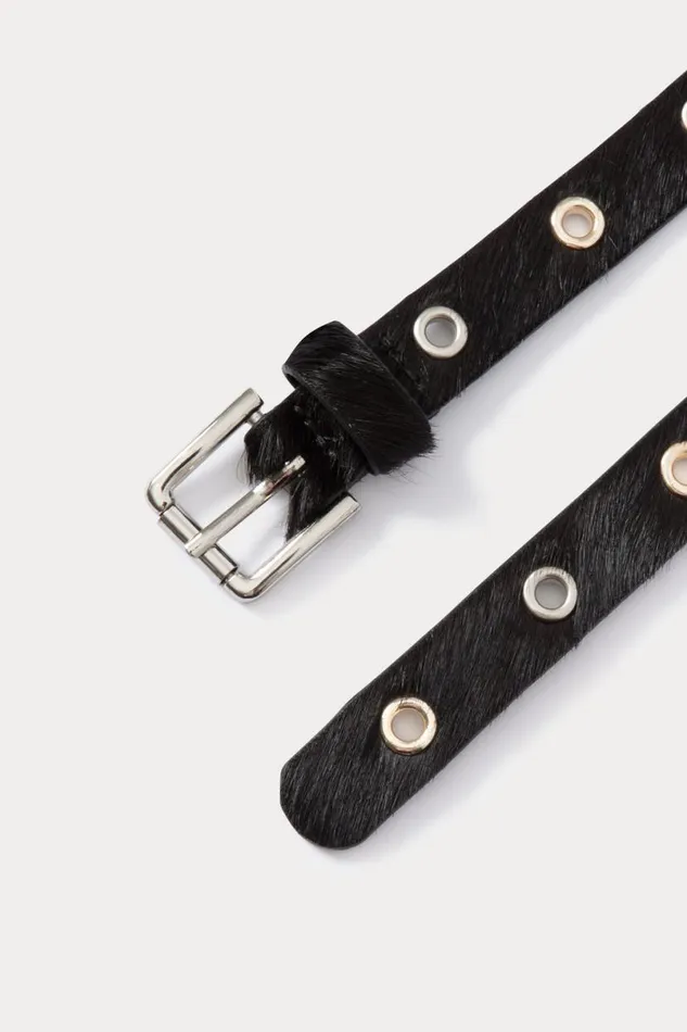 Women Belts Rachel Comey Eyelet Lyon Belt Black