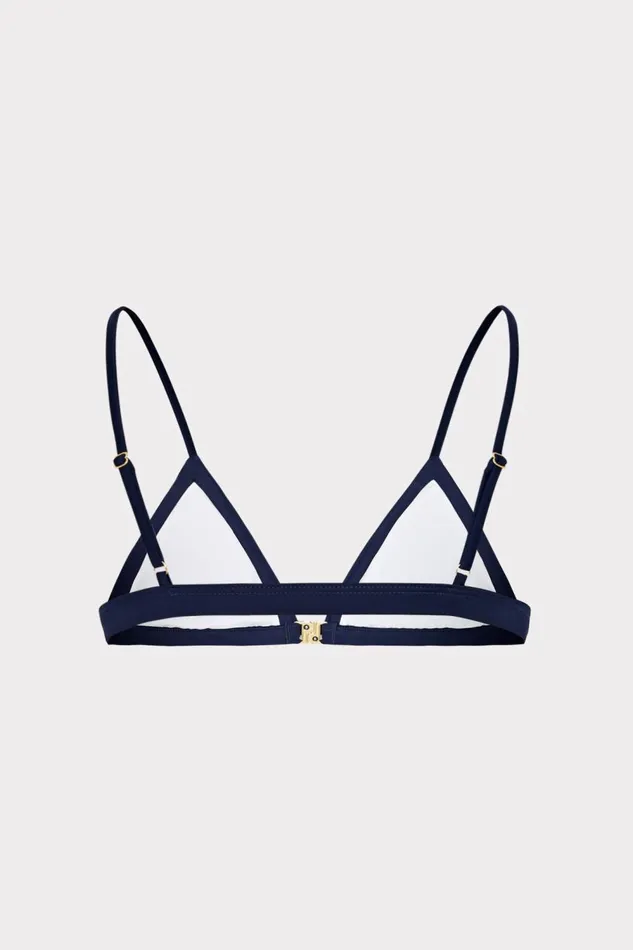 Women Bikinis Milly Amalfi Color Block Bikini Top Navy Multi Women Bikinis Milly Amalfi Color Block Bikini Top Navy Multi